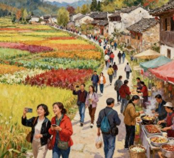 中秋国庆双节期间乡村旅游持续火爆特点解析(图2)